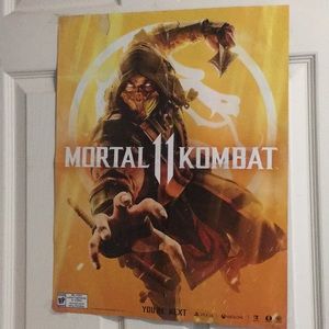 Mortal kombat 11 poster